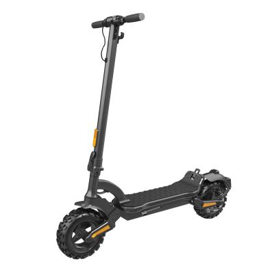 China Unisex air filled electric scooter with tires, rear wheel drive, foldable and portable, sturdy for commuting and recreation for sale