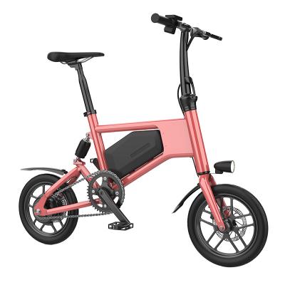 China Aluminum Alloy China Folding Electric Bike With Lithium Battery Power Supply CE ROHS Approved for sale