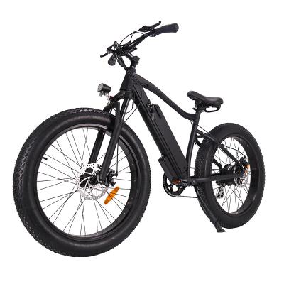 China 2021 Hot Selling Aluminum Alloy Mountain Fat Tire Electric Bike 750W 48V 26Inch For Man for sale