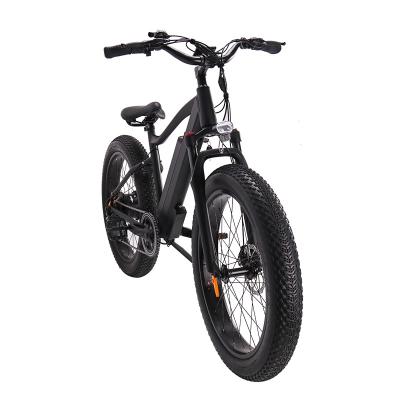 China USA Steel Market Electric Fat Bike For Men / 26 Inch Mountain Bike Electric Bike With 45km Long Distance Life for sale