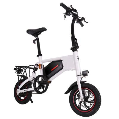 China Aluminum alloy one time folding electric bike easy to transport for sale