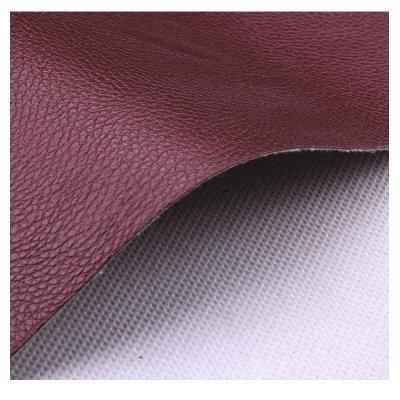 China Wholesale Waterproof Custom Made Faux Leather Sheet Eco-friendly Fire Retardant For PVC SOFA Upholstery Car Seats Wallet BAG for sale