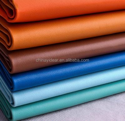 China Factory PU syethtic soft PVC leather soft waterproof for bags clips totes sofa furniture belt for sale