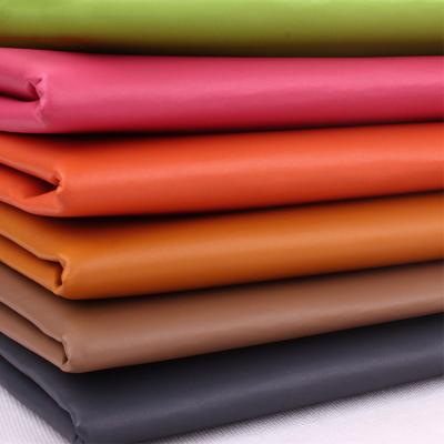 China Factory Waterproof PU Leatherette 1.2mm Thickness For Shoes Belts Upholstery Sofa for sale