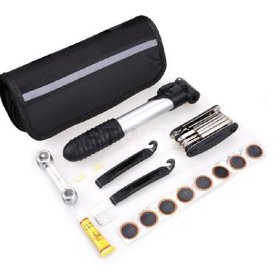 China China factory noise noisy direct sales of high quality and cheap bicycle repair kits and tire pump kits bike repair tool kit for sale