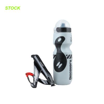 China Plastic PVC Fashion Bicycle Accessories MTB Mountain Bike Bicycle Universal Squeezing Type Outdoor Sports Water Bottle Holder Cage for sale