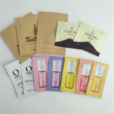 China 30ml 50ml 100ml Recyclable Empty Plastic Sachet Face Mask Hair Masks Packaging Gels And Cream Bag For Cosmetics for sale