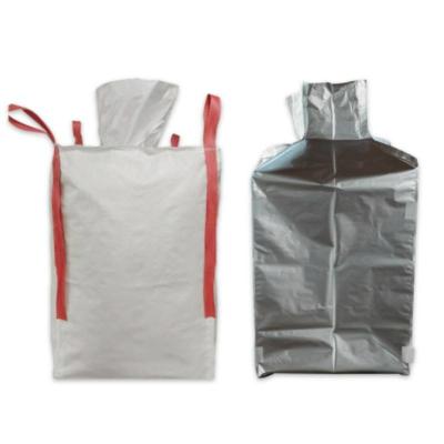 Chine Big bag, IBC foil pack, Super Sack Raffia Fibc Big Jumbo Bulk Ton Bag Sac en aluminium et déchets pour bois de chauffage à vendre