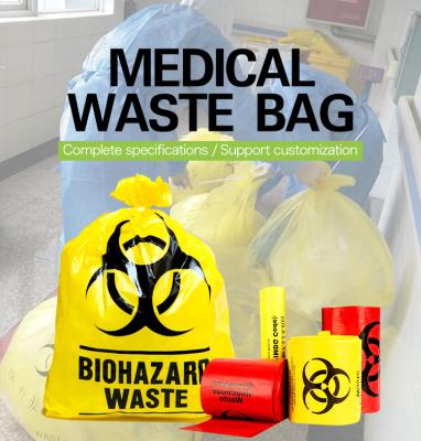 China Hazardous Trash Can Liners – Medical Grade No Leak Bags - Biohazard Symbol for Safe Infectious Waste Disposal for sale