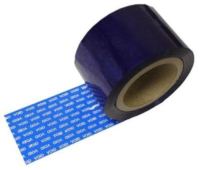 China Serial Numbered Red Tamper Evident Security Tape (48mm x 50m x 2mil, 100% Total Transfer, Ultra-Thick “Void” Film for sale