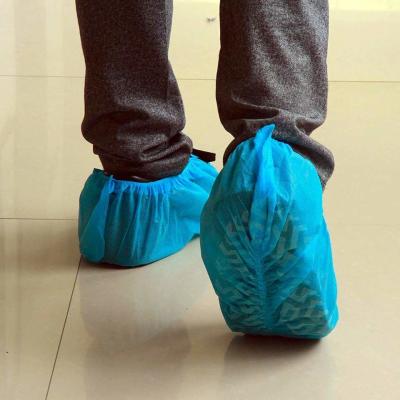 China Cover Shoes Medical Anti-Skid Waterproof Surgical Disposable Non Woven Shoe Cover For Dental Hospital for sale