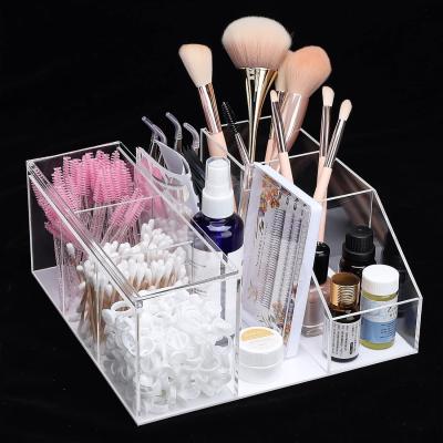 China Beauty Organizer, Display Rack Organizer, Clear Makeup Organizer, Eyelash Extension Supplies Storage Display Box for sale