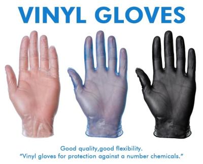 China Disposable Vinyl Exam Gloves Wholesale Powder Free Vinyl Gloves for Food Service PVC Glovees for Cleaning for sale