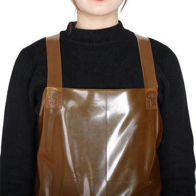 China TPU Apron With Plastic Adjustable Arclock Buckle Butcher apron Antifouling Chemical Resistant Unisex Vinyl Apron for sale