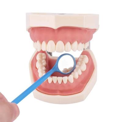 China Disposable Mouth Mirror Orthodontic Medical Saliva Suction Dental Mouth Mirror With Handles for sale