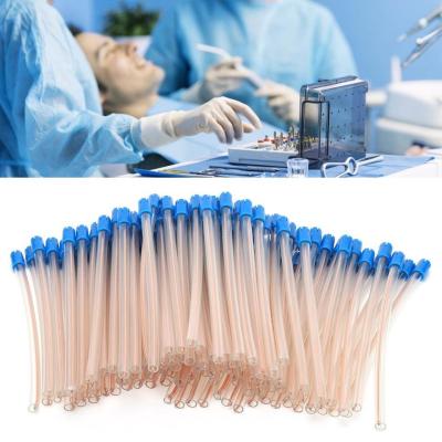 China Saliva Ejectors High Quality Colorful Transparent Evacuation Surgical Suction Tips Disposable Dental Saliva Ejector for sale