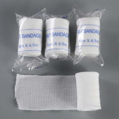 China First Aid Bandage High Quality Thick Sterile Surgical Gauze Cohesive Crepe Elastic Medical Gauze Roll for sale