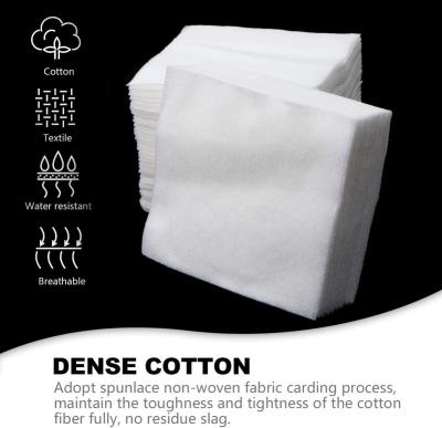 China 4x4 8x8 16x16 24x24 Square Non Woven Gauze Sponges Esthetic Wipes Square Cotton Filled Non Woven Sponges for sale