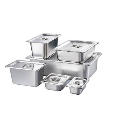 China Catering & Hotel Restaurant Supplies High Quality Stainless Steel Standard Food Pan Gastronorm Food Container GN Pan for sale