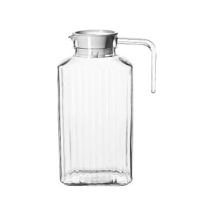 China Hight Quality 1800Ml Water Carafe Glass Juice Pitcher Jug Restaurant Supplies, Kitchen Supplies, Hotel Supplies for sale