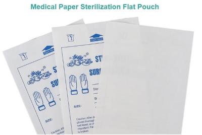 China Tyvek MaterialMedical Heat-Sealing Sterilization Pouch Disinfected Tool packaging Bag Self Seal Steriliser for sale