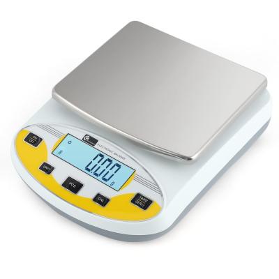 Chine Lab Scale Laboratory Analytical Electronic Balance Digital Scale Pharmacy Jewelry Scale 110V Calibrated(5000g, à vendre