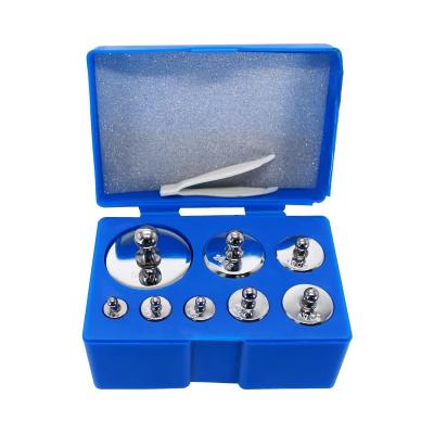 China 17 Pcs Calibration Weights Set, 10mg-100g Grams Weights Calibration, Precision Stainless Steel Calibration Weight Kit Te koop