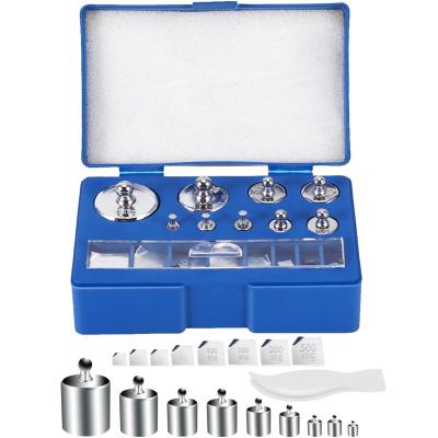 Chine Scale Balance Calibration Weight Set With Case-10-500g (8pcs: 10g,20g,20g,50g,100g,100g,200g,500g) 8pcs Is 1000 Gram à vendre