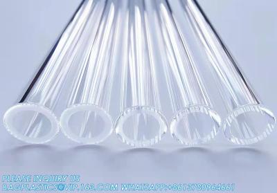 China 4 Inch Long 10 Pieces Glass Borosilicate Blowing Tubes 12 Mm OD 2mm Thick Wall Tubing, Clear Tubes For Art DIY for sale