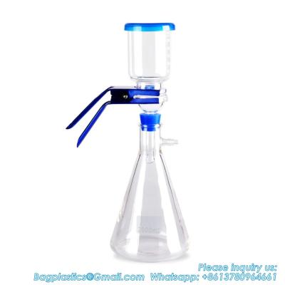 China Lab Vacuum Filtration Distillation Apparatus, Heavy Wall Lab Filtering Set, 1 Year Warranty (1000mL Filtering Flask) Te koop