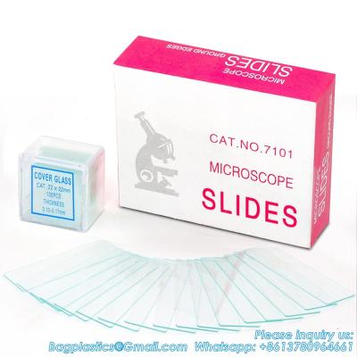 Chine Microscope Slides And Covers, Blank Glass Slides For Microscope Set - 50 Slides, 100 Coverslips - For Microscopy à vendre