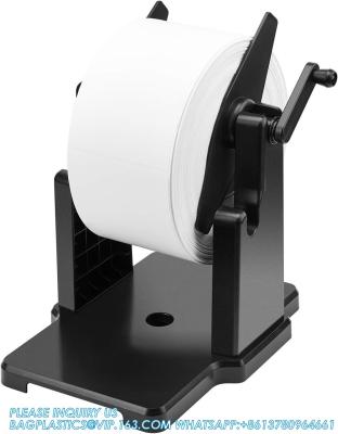 China External Rolls Label Holder, 2 In 1 Fan-Fold Stack Paper Holder For Desktop Thermal Label Printer Te koop