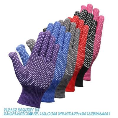 China PVC Dotted Gloves PVC Dispensing glove Wear-Resistant Amd Anti-Skid Labor Protection Adhesive Gloves For Men And Women for sale