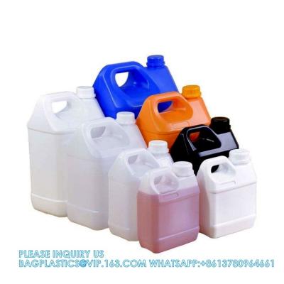 China 1L 2L 2.5L 3L 4L 5L 6L 10L Plastic Barrel Jerry Can For Oil Chemical Wine Storage Chemical Container for sale