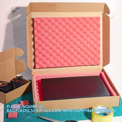 China 16.7 X 13 X 2.5 Inch Laptop Shipping Box Secure Mailer Box Kraft Mailing Boxes For Laptop Packing Moving With Charger for sale