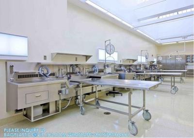 Chine Formalin Sink Embalming Table Manufacture Mortuary Autopsy Station Corpse Washing Table Dissection Table Autopsy Table à vendre