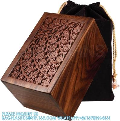 China Cremation Urn For Human Ashes Adult Male/Female - Decorative Urns - Wooden Casket Urn - Funeral Burial Urns ​For Human for sale