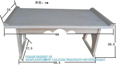 China Funeral Supplies, Wood Table, Japan Paulownia Wooden Altar Table Platform For Funeral Ceremony for sale