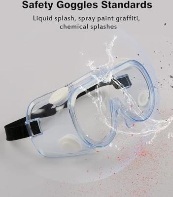 Chine Safety Goggles Anti-Fog & Crystal Clear Lens Protective Lab Goggles, Eye Protection Goggles à vendre