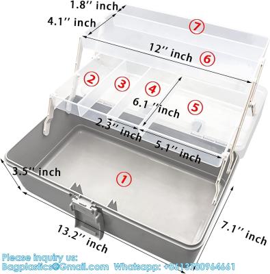 Chine Sewing Box Three Layers, Plastic Craft Organizers And Storage, Multifunction Craft Box/Organizer Box/First Aid à vendre