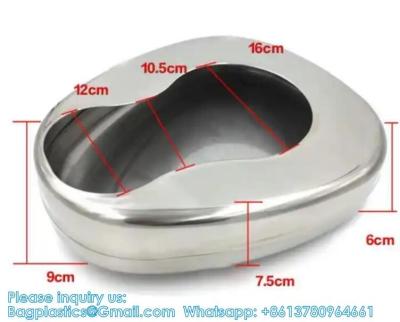 Chine Bedpan Perfection Type Hollow Wares Bed Pan Perfection Type With Lid/ Hospital Bedpan Perfection Stainless Steel à vendre