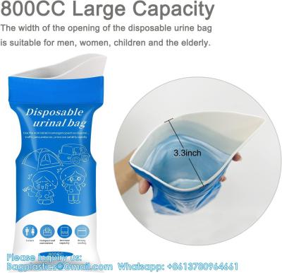 Chine Urine Bags, Pack Camping Pee Bags, Disposable Urinal Bag, Travel Urinal Bag, Toilet Traffic Jam Emergency Portable à vendre