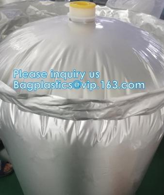 Chine 200 Ltr Round Bottom Aluminum Foil Bag Drum Liner drum liners/bags for storage of silicone and polyurethane sealants à vendre