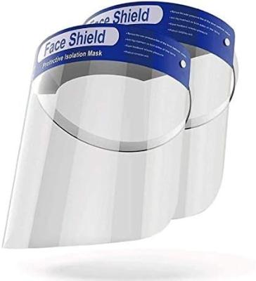 China Reusable Face Shields With Eye Shield Recycled After Disinfection Salon Face Shields Ultra Clear Protective for sale