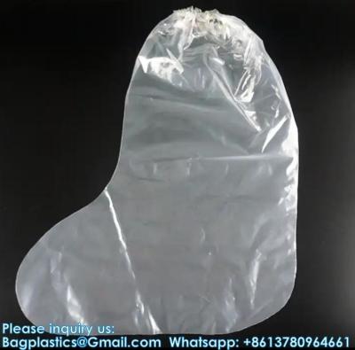 China Manufacturers Wholesale Selling Disposable PE Anti - Slip Rain Plastic Waterproof Boot Cover Te koop