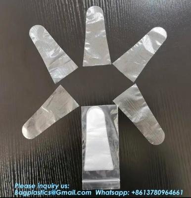 China Disposable Non-Slip Finger Stall Finger Cot 2 Finger-gloves, Medical Using Individual Disposable Plastic Finger Cot for sale