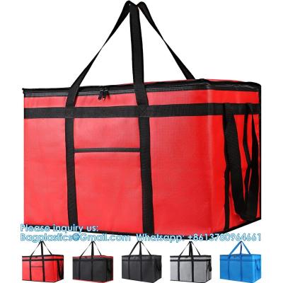 Chine XXL-Larger Insulated Cooler Bags With Zipper Closure,Reusable Grocery Shopping Bags Keep Food Hot Or Cold,Collapsible à vendre