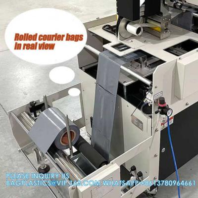 China Courier Bags For Shipping Automatic Courier Packing Bag Single Side Pre-Opening Continuous Roll for sale