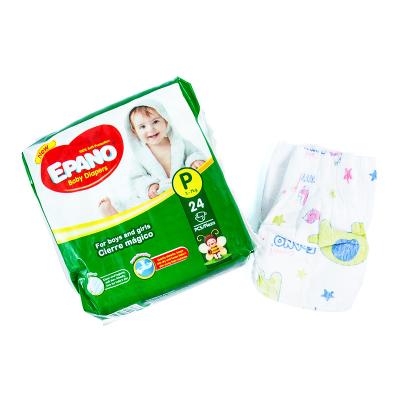 China Factory Price Baby Diapers Printed Super Soft Diapers A Grade Disposable Diapers Baby for sale