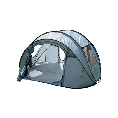 China Diagonal Tying Type Family Glamping Tent Fast Automatic Opening Outdoor Waterproof Camping Tent For Sale for sale